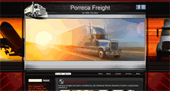 Desktop Screenshot of porrecafreight.com